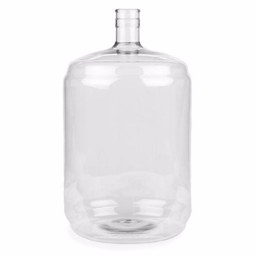 6 Gallon Carboy (PET) | Clear Plastic Fermenter & Fermentation Jar | Food Grade BPA-Free Wine Carboy 6 Gallon for