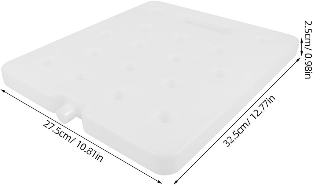 G Reusable Ice Pack for Air Cooler, White Hdpe Plastic Ice Sheet