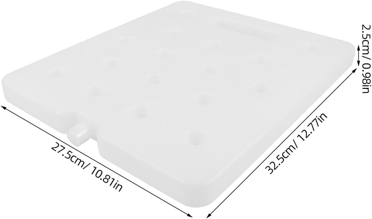 G Reusable Ice Pack for Air Cooler, White Hdpe Plastic Ice Sheet