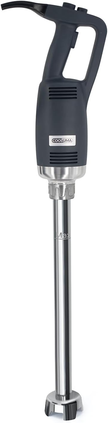X-Heavy Huty 750W Commercial Immersion Blender, 22 Inch Removable Shaft, 8,000-19,000 RPM Variable Speed, 64 Gallons
