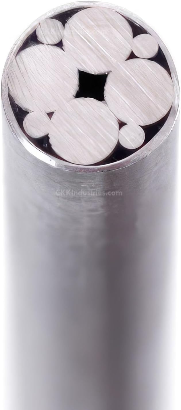 Mosaic Pin - (0.250 (1/4) Inch Diameter) - (875SSS) - (Stainless Outer Material)(Stainless Inner Material)