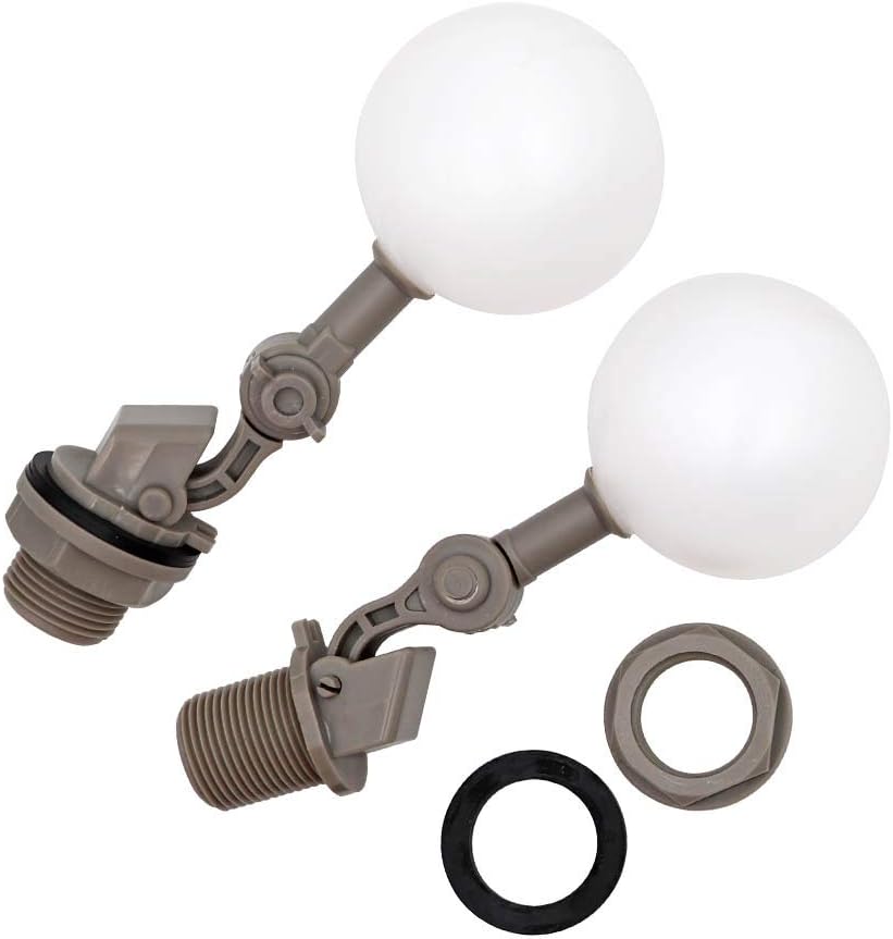 3/4 Float Valve for Pond, Float Ball Valve, 2 Pack