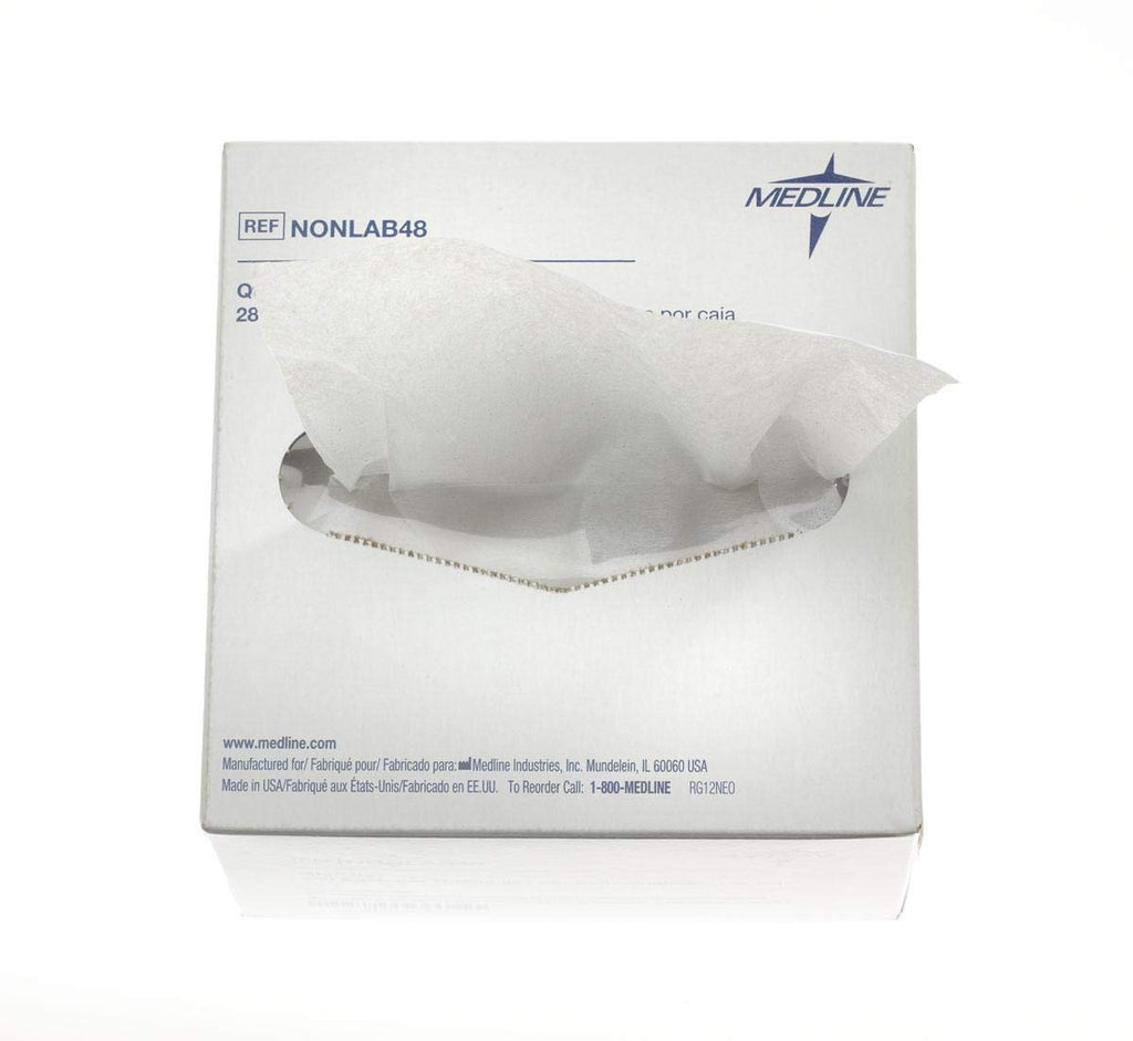 Delicate Task Wipes, Low Linting Lab Wipes, 4" x 8", Multi-Purpose Cleaning, 280 per Box