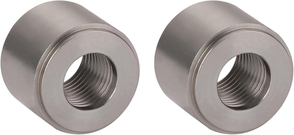 1/4 NPT Female Pipe Thread Stainless Steel Weld On Bung Fitting Adapter 2PCS