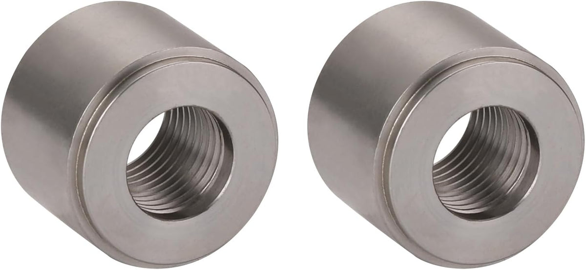 1/4 NPT Female Pipe Thread Stainless Steel Weld On Bung Fitting Adapter 2PCS
