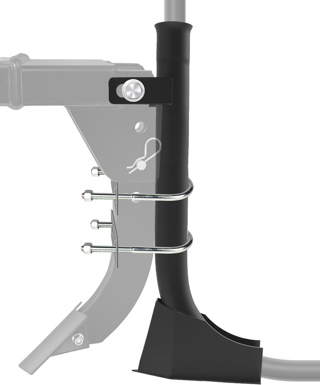 Pipe Layer Attachment Ripper Trencher Accessory for ATV UTV Tractor, Hose & Drip Irrigation Pipe Guide Tool