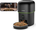 Automatic Cat Feeder with Camera - 5G WiFi Auto Cat Food Dispenser, 1080P HD Video with Night Vision, 1-15 Meals