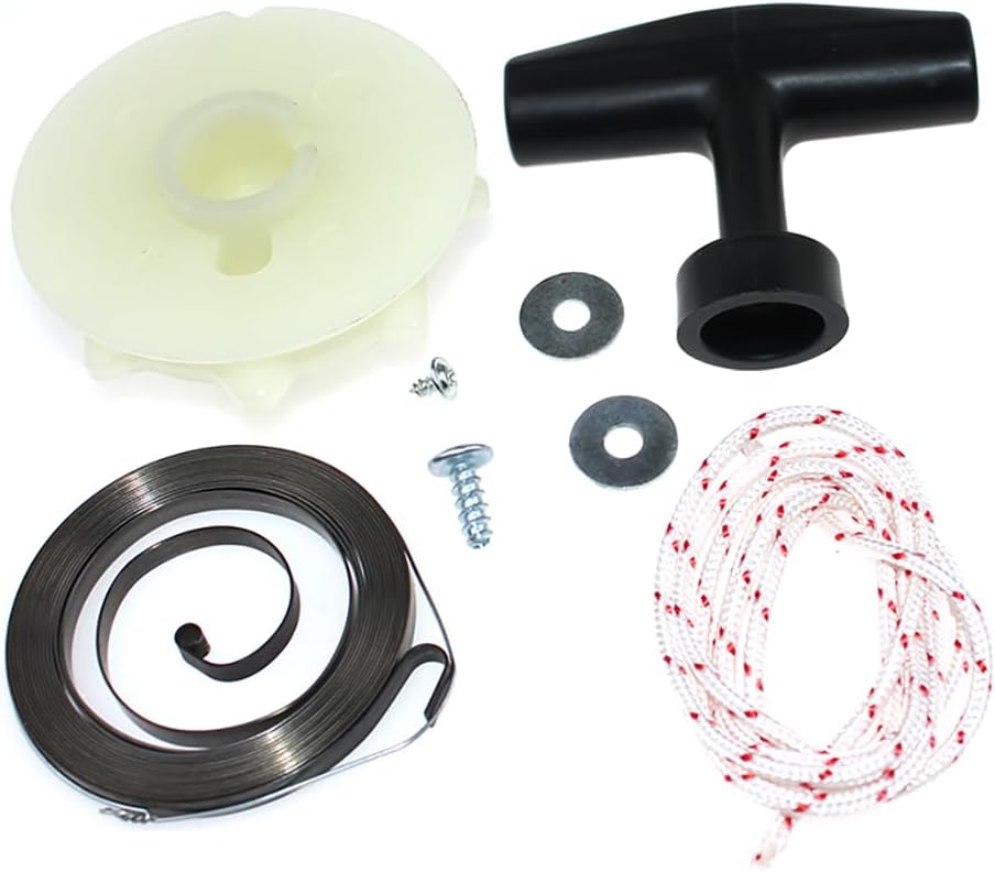 Recoil Starter Kit for Poulan 1900 1950 1975 2025 2050 2055 2075 2150 2155 2175 2250 2350 2375 2450 2550 2555FLW BH2160 BH2660 S1634 S1838LE SM4018 PPB1634LE