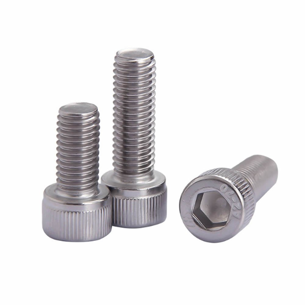 Junter 10pcs M8-1.0 x 20mm Fine Thread Metric Hex Socket Head Cap Screws