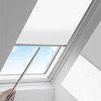 Light Filtering Cellular Shades for Skylight (White 93020A)