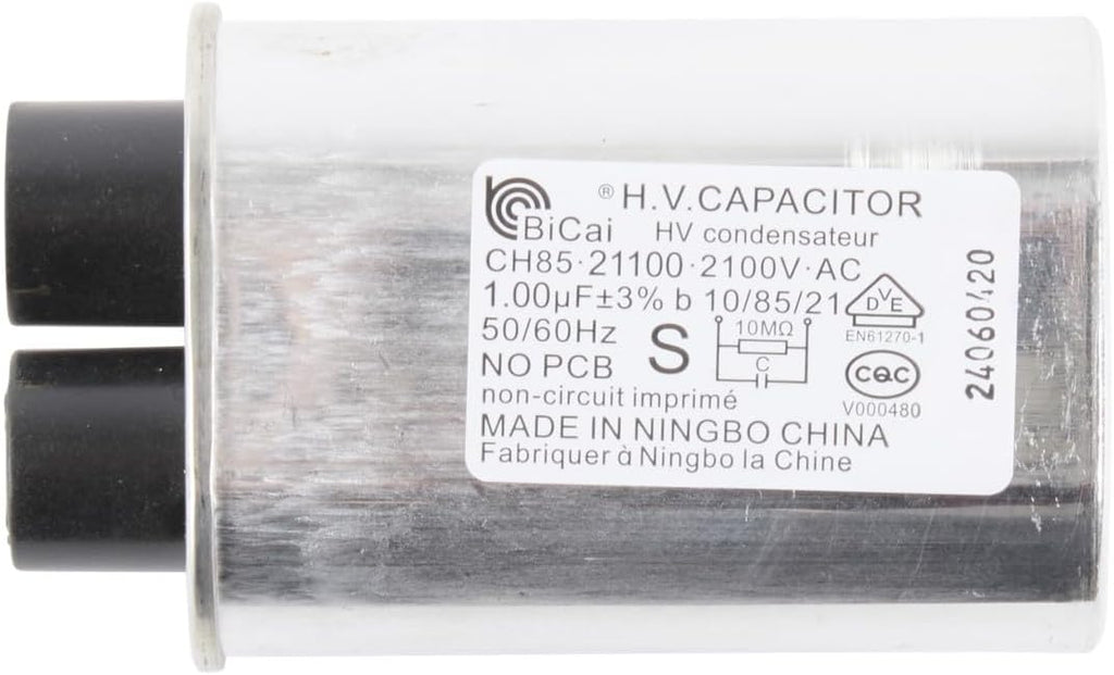Whirlpool WPW10574736 Genuine OEM Microwave Capacitor Replacement Part - Replaces