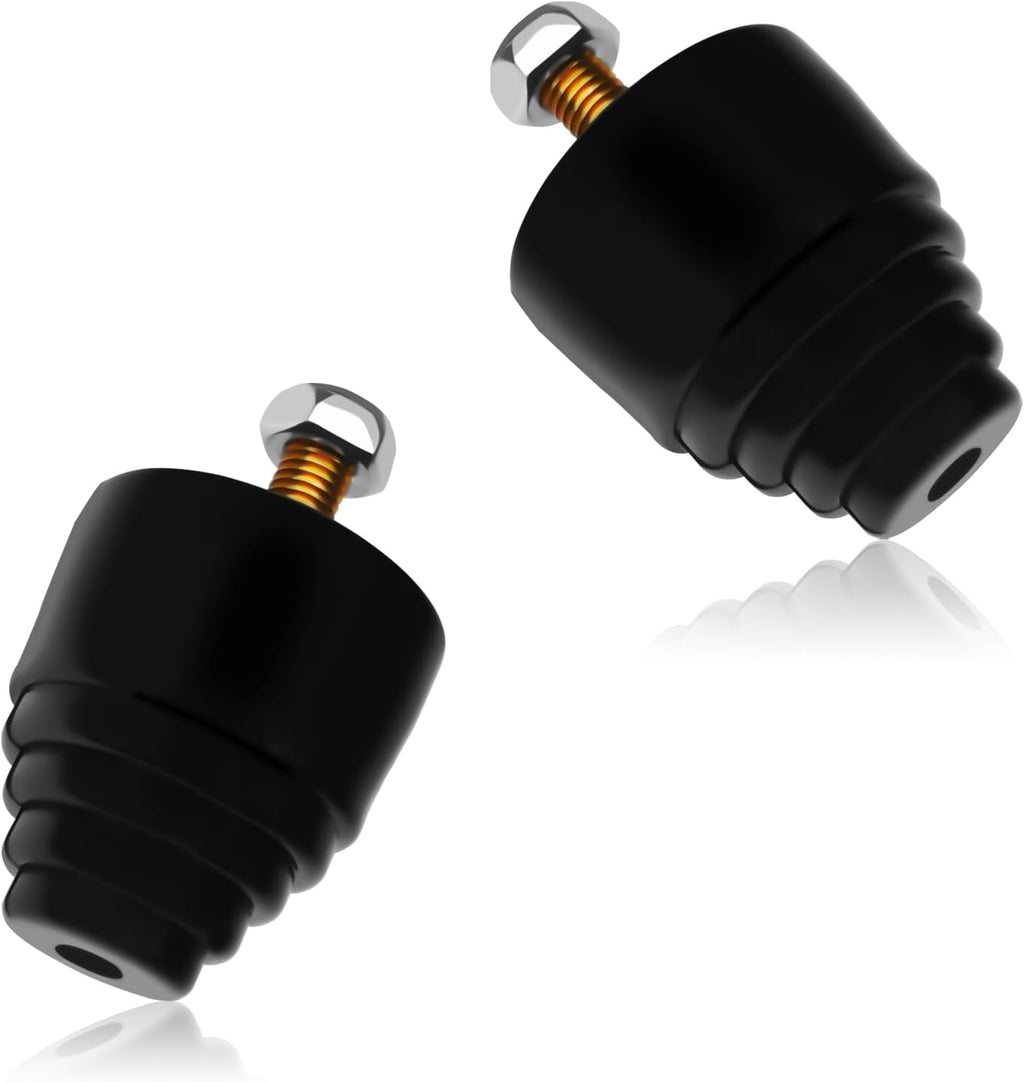 2PCS Bump Stopper Rubber Bump Stop Rear Suspension Kit Universal Air Ride Suspension kit with Nuts 9.9101G for Cars, Trucks and Off-Road All Purpose Bumps Stop Rear Leaf Spring Bumpers Shock