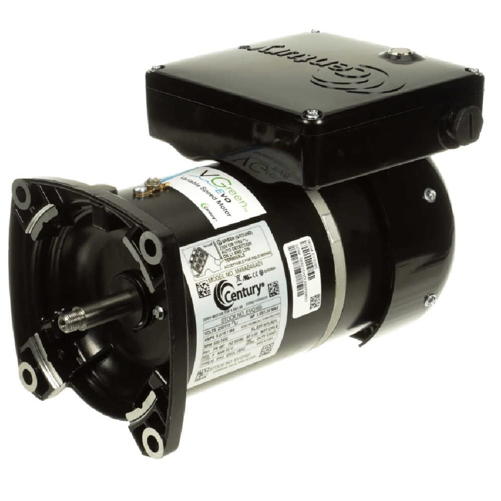 Century Motor VGreen EVO 2.25 THP Square Flange Variable Speed Replacement Motor