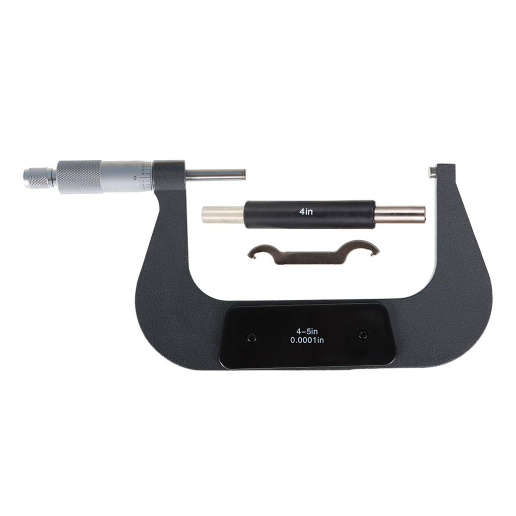 marddpair Micrometer 4-5 Inch 0.0001 Inch Precision Outside Micrometer