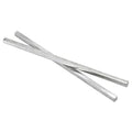 2 Pcs Square Steel Key Stock, 3/16" x 3/16" x 12" Metal Bars, Cold-Drawn 45# Steel, Precision Key Stock for Shaft Keyways in Motors and Machinery & DIY Projects