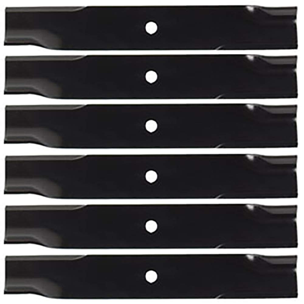 1-7043 Mower Blade 16-1/2 in, Fits John Deere Snapper Scag, 6-Pack