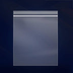 500 Count - 9" x 12" Clear Reclosable Zip Plastic Poly Bags