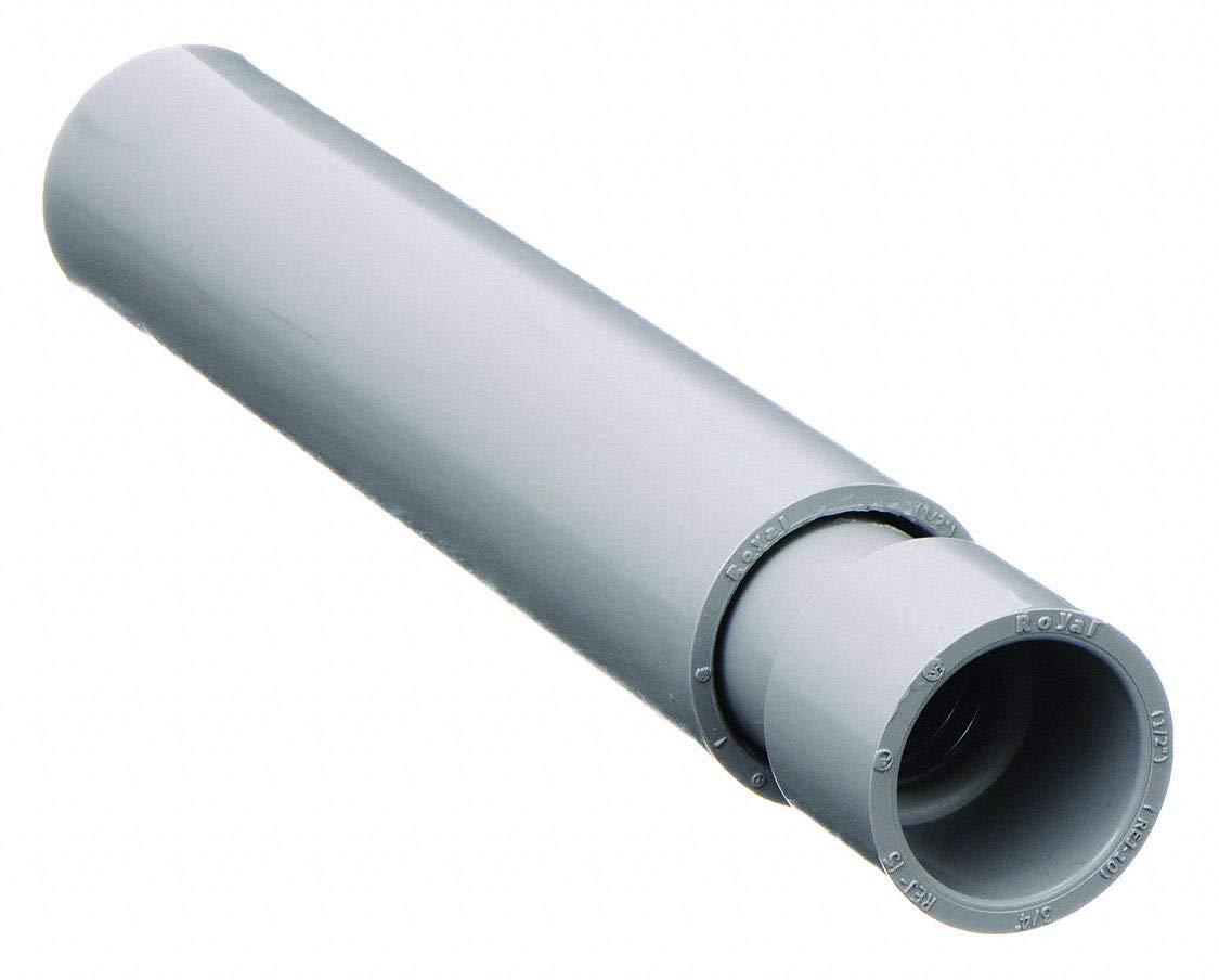 Cantex 1-1/2 in. Dia. PVC Electrical Conduit Coupling 1 pk