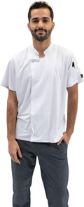 Supply Chef Coat for Men, Premium Design and Functionality (XS-4X)