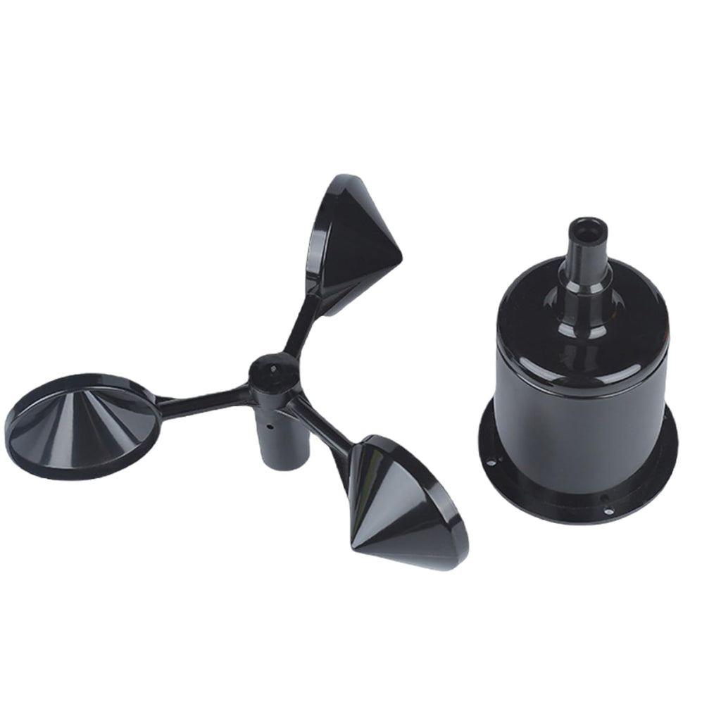 1PC Anemometer Shells, Weather-Resistant Plastic Wind Speed Meter Shells, Easy to Install Wind Speed Measuring Device Shells, Wind Meter Accessories.