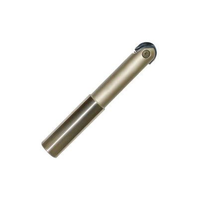 YG-1 ZBS2032 Steel i-Xmill End Mill Ball Holder, Straight Neck Type, 4-3/8" Length Below Shank, 1/2"