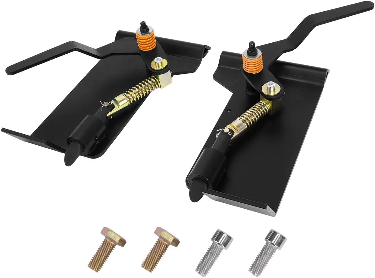 Global Skid Steer Quick Tach Adapter, Weld-On Bobtach Latch Box | Universal Heavy Duty 3000LBS Capacity