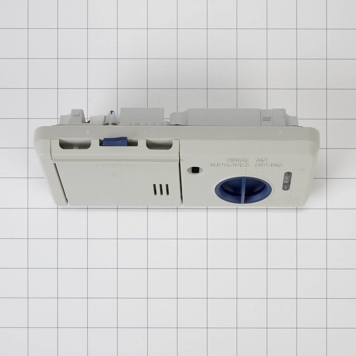 Whirlpool WPW10671905 Genuine OEM Dishwasher Detergent Dispenser Replacement Part - Replaces W10671905