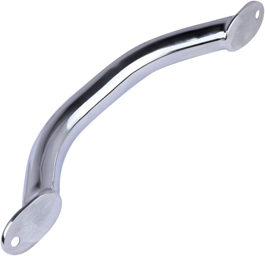 Boat Grab Handle, 9" Polished Boat Grab bar