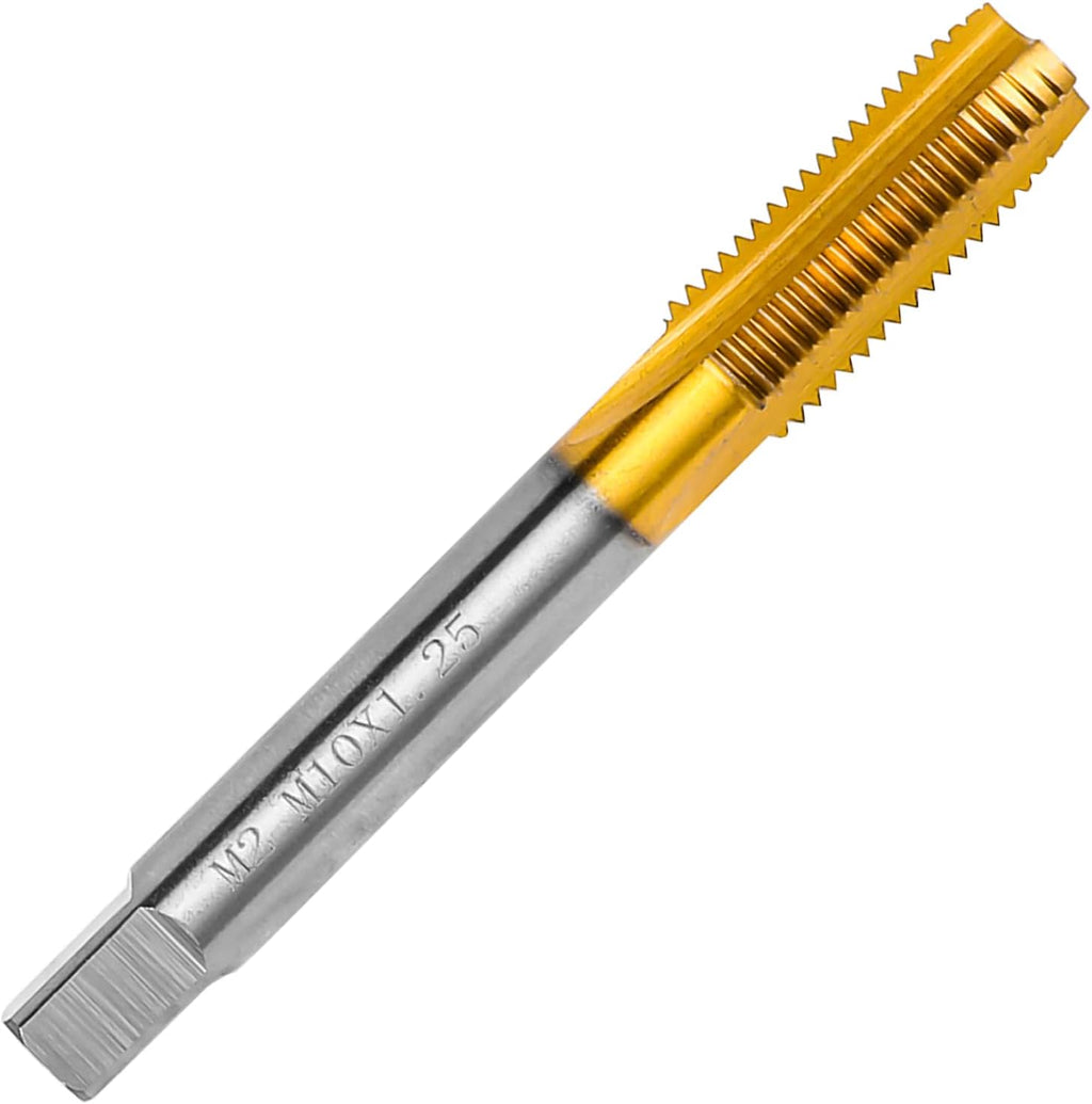 M10 X 1.25 Thread Tap for Metal, M10 X 1.25 M2 HSS Thread Milling Tap