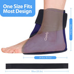 Ankle Ice Pack Wrap Heel Ice Pack for Pain Relief, Hot Cold Therapy Cold Pack for Plantar Fasciitis, Achilles