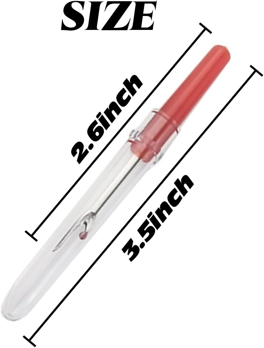 40PCS Seam Rippers Sewing Remover Thread Unpicker with Plastic Cover for Sewing and Crafting