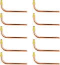 10Pcs EFIELD 1/2"PEX-A Expansion Copper Stub Out Elbow,8"Length(STUB018-10)