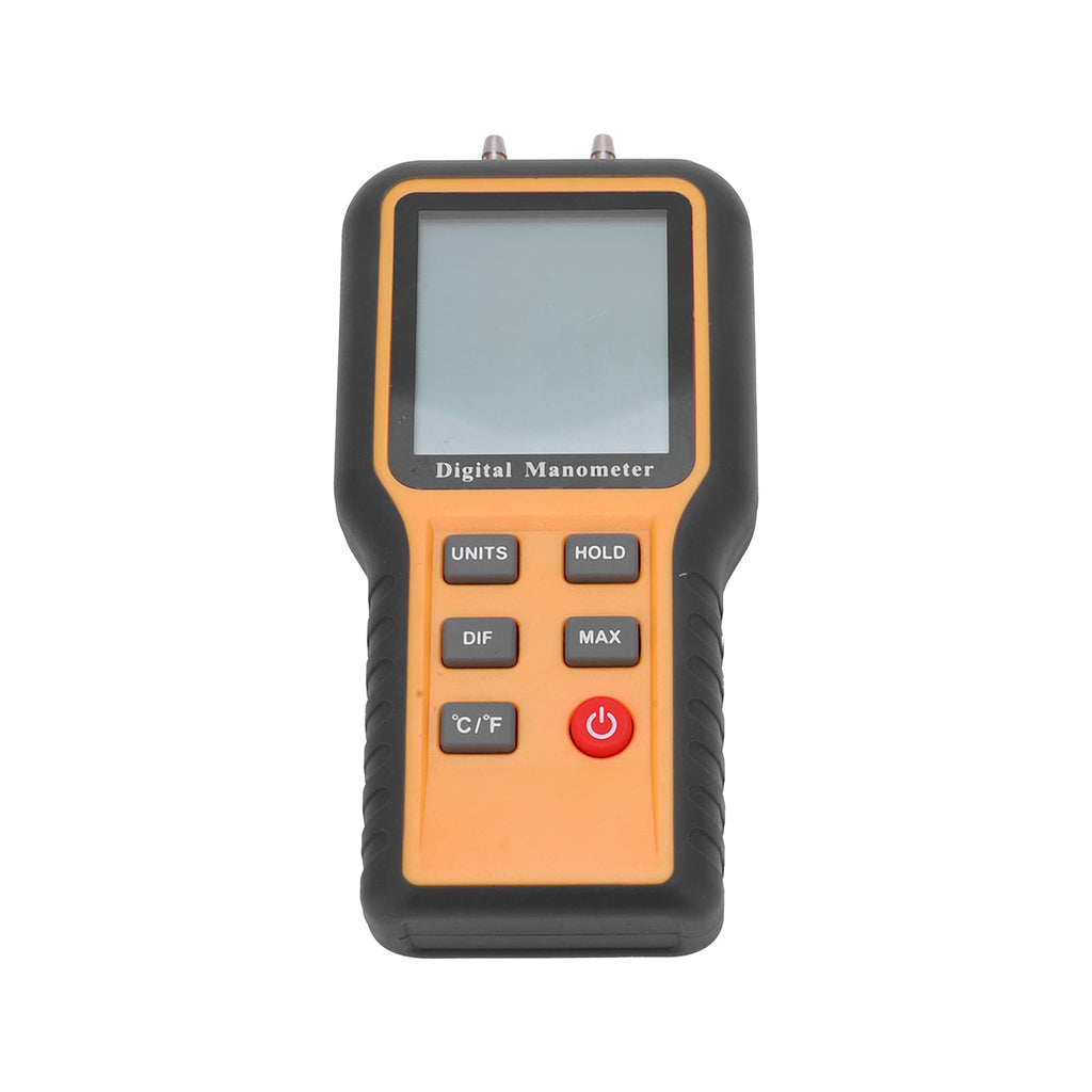 Fafeicy Digital Manometer ±2. Psi, 11 Units, Temperature Readout