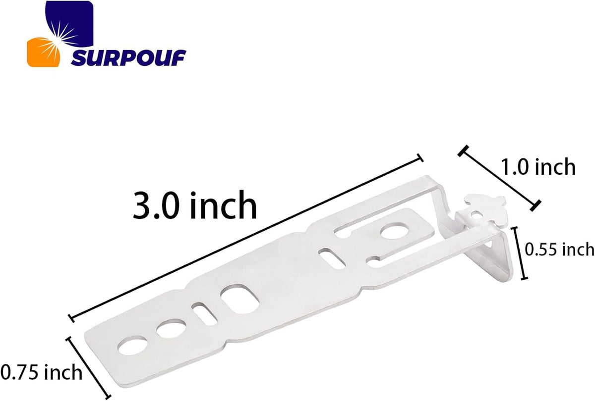 WD01X27759 Dishwasher Mounting Bracket (4Pack) Fits For GE Series Dishwasher Replacement Parts