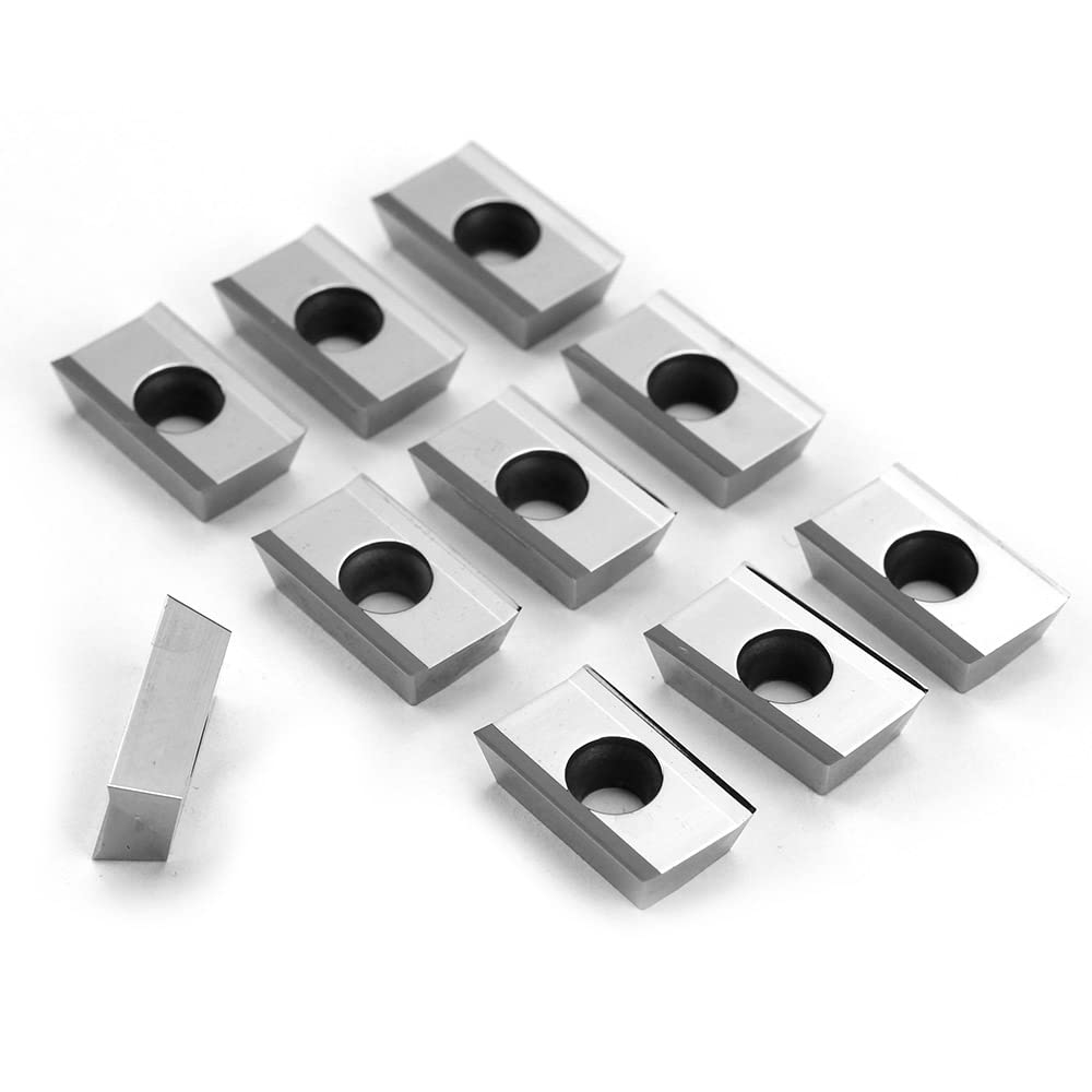 OSCARBIDE Carbide Inserts APKT1604 PDFR Milling Inserts 10Pcs for Aluminum