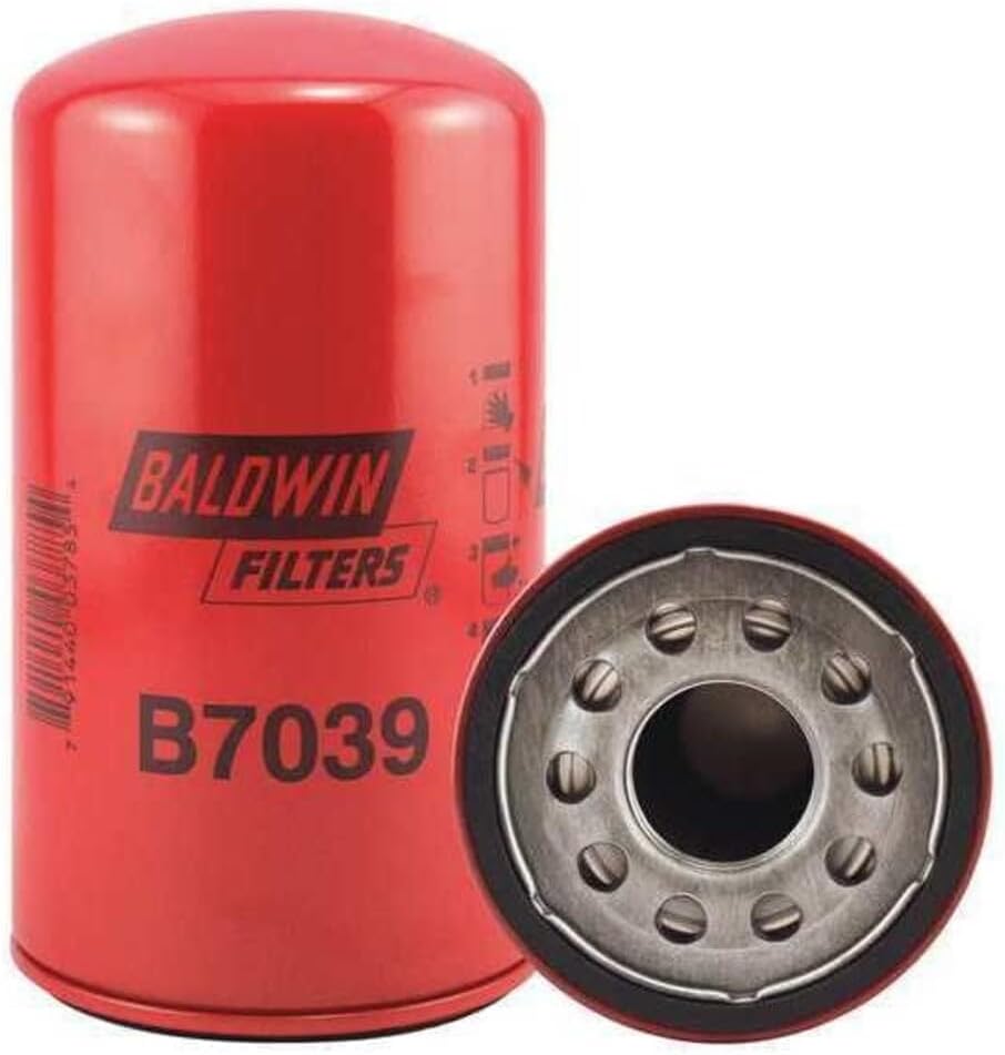 Oil Filter, Spin-On, 7-3/8"x4-1/4"x7-3/8"