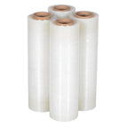4 Rolls Heavy Duty 18" x 1500 ft 80 Gauge Premium Clear Pallet Wrap Stretch Wrap Shrink Film - Best Quality 40 Lb Per