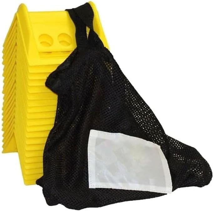 20 Pack 4" Edge Protectors for Flatbed Trucks with Carrying Case - Ratchet Strap Corner Protectors Fits 2" 3" & 4"