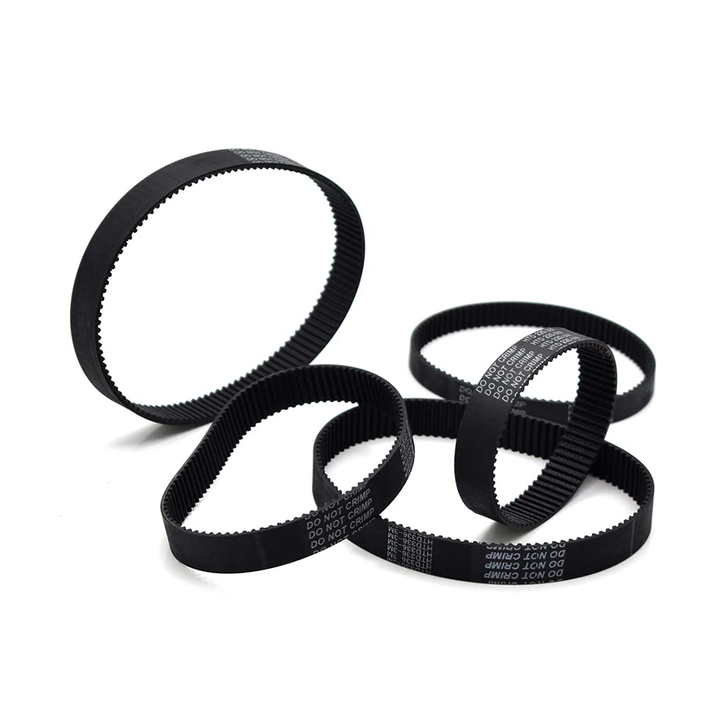 5PCS HTD 3M Closed Loop Timing Belt Transmission Belts,3M-225-9