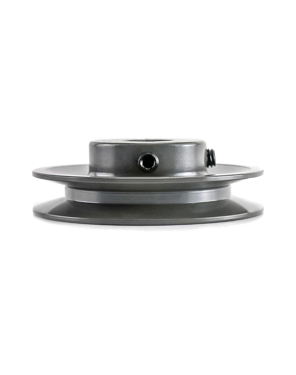 QWORK AK3534 Single Groove Web Sheaves, 3.55" OD 3/4" Bore V-Belt Sheave, A Belt Section, Cast Iron,for V-Belt