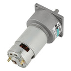 DC Gear Motor 12V, 35W Mini Metal Speed Adjustable Large Motor CW/CCW(12v 30rpm)