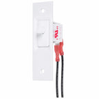 Hazlet SQ11302 600-Wat Electrical Door Switch, 125V AC, White
