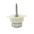 CHANCS Small DC Gear Motor 6V 9RPM Shaft 27.5mm DC 12V 8RPM Low Speed for DIY Ferris Wheel Electric Advertising Light Box Motor
