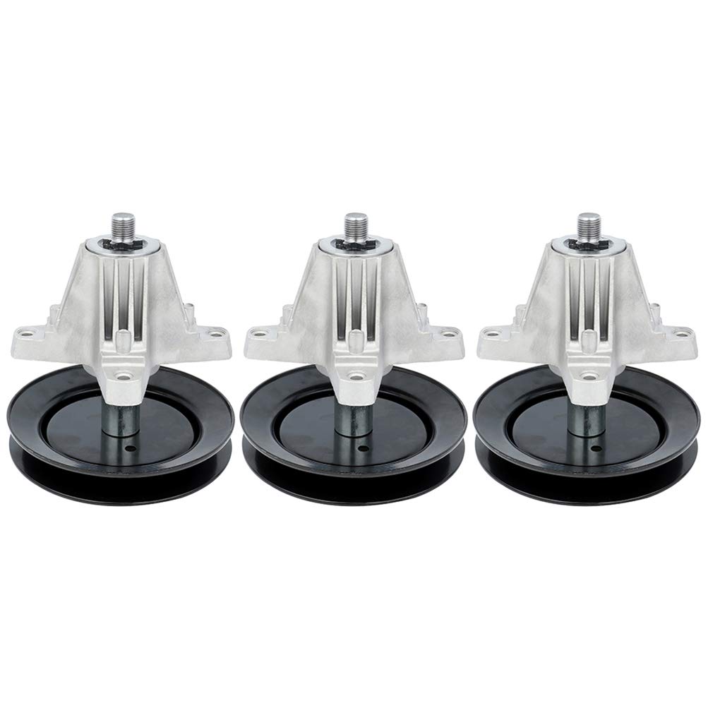 SCITOO 3Pack Spindle Assembly For MTD For CUB CADET For TROY-BILT 618-04822