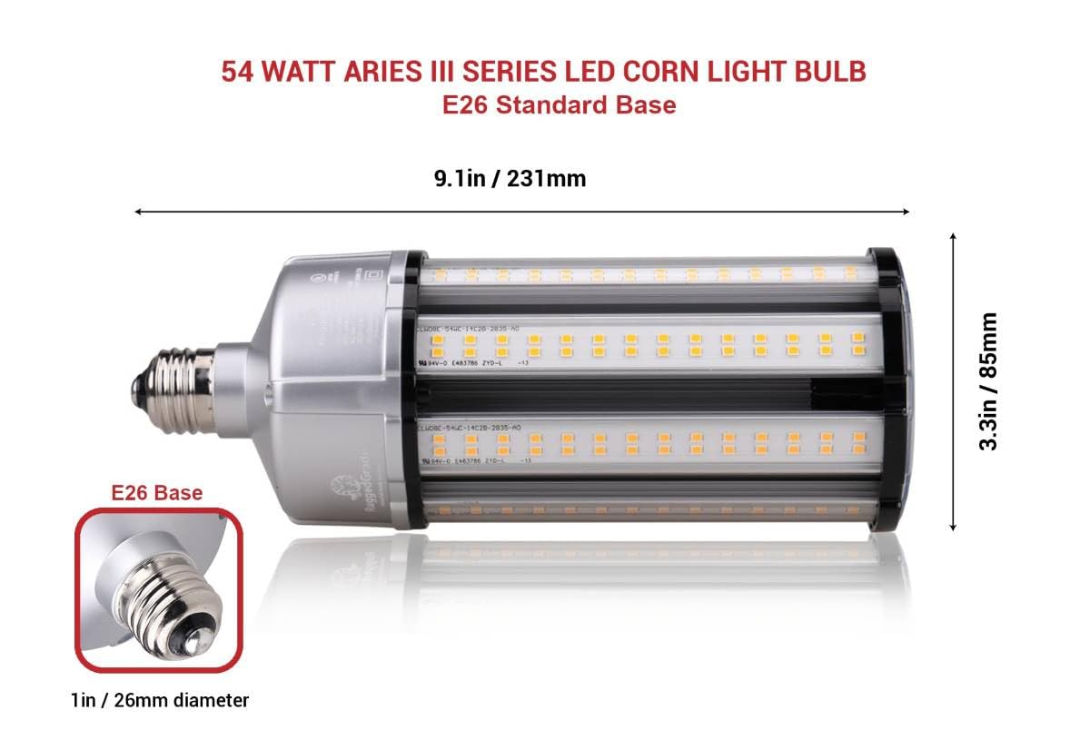 54W Aries III Series LED Corn Light Bulb