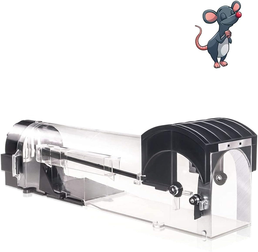 Humane Mouse Trap, 12-Inch Reusable No-Kill Cage for Rats, Chipmunks (1)