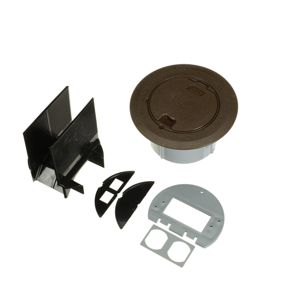 Thomas & Betts SF 68RCSTBRN ROUND RECESSED COVER