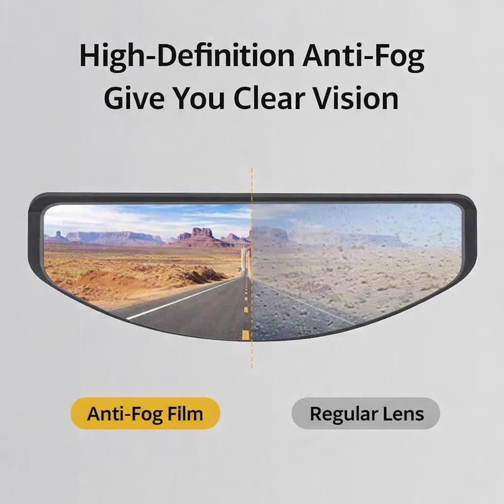 Sedici Strada 2 Strada3 Anti Fog Film Compatible with LS2 FF801 FF397 FT2 VECTOR Helmet Visor, Face Shield Lens
