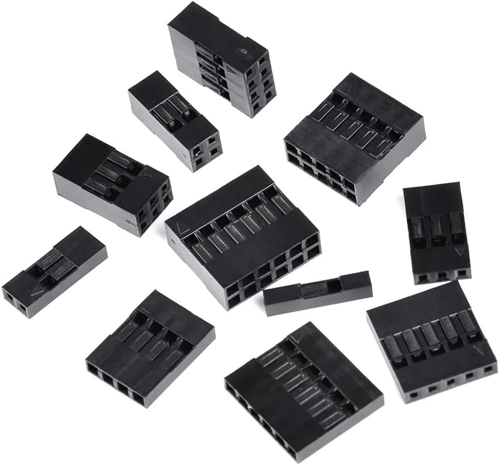 620Pcs Dupont Connector Kit With Crimping Pliers Crimper JST Connector Kit Crimp Tool Terminal Ferrule Crimper Wire Hand Tool Set Male Female Spade Connectors Terminals Connector Set