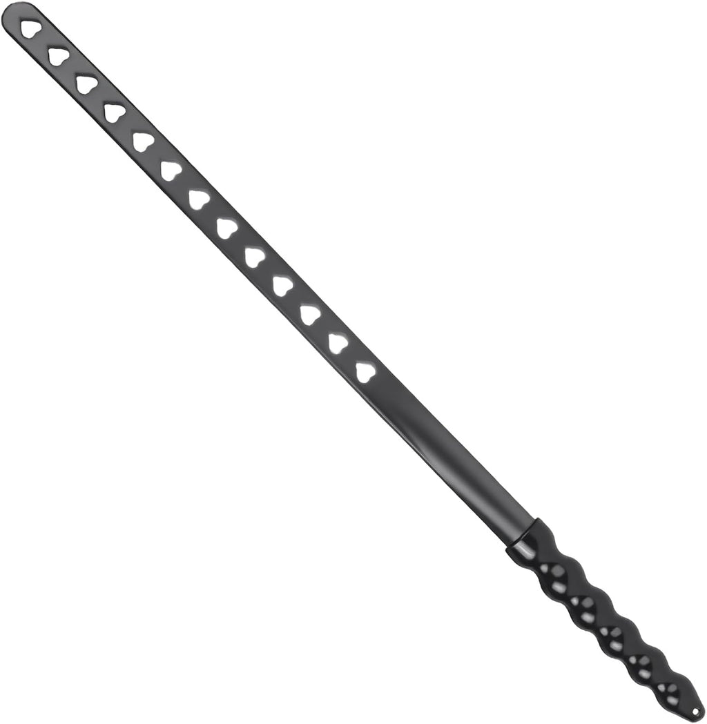 Rubber Whip Riding Crop for Horseback Riding, Durable Non-Slip Handle, Lightweight Equestrian Training Crop